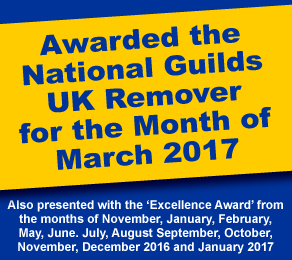 National Guild of Removers UK Mover of the Month Award
